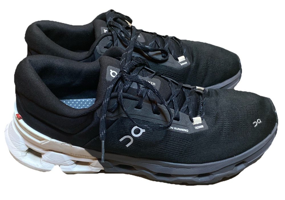 On Cloudflyer 5 Mens 14 Black White Shoes Sneaker